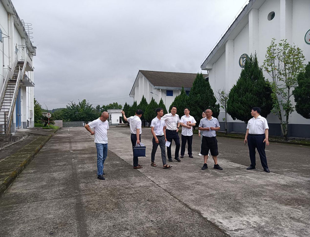 國投集團(tuán)邵楠總經(jīng)理帶隊(duì)到糧儲(chǔ)公司指導(dǎo)安全生產(chǎn)工作