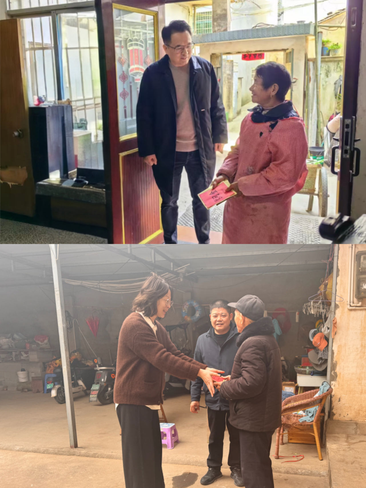 走訪送關(guān)懷，慰問暖人心——屯溪區(qū)國投集團黨委開展春節(jié)走訪慰問活動