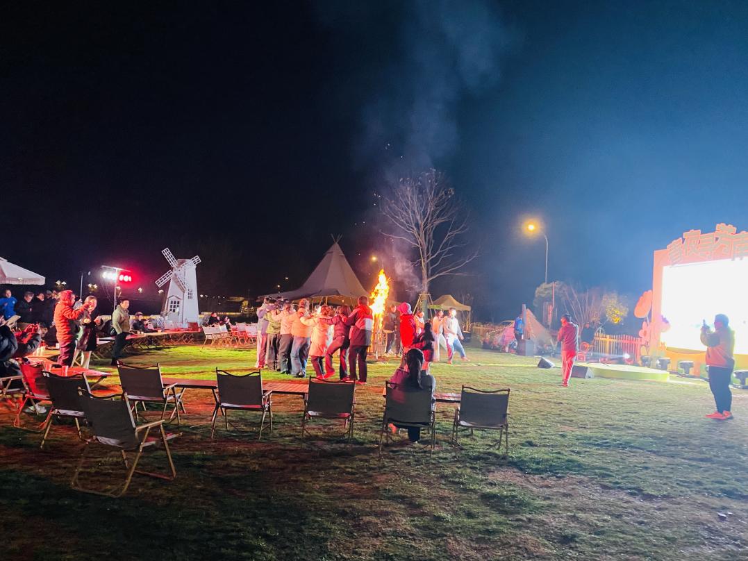 南溪南春夜尋芳：篝火為引，點(diǎn)亮鄉(xiāng)村之旅